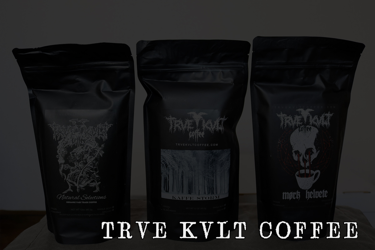 コーヒーにもサタニックを！TRVE KVLT COFFEE